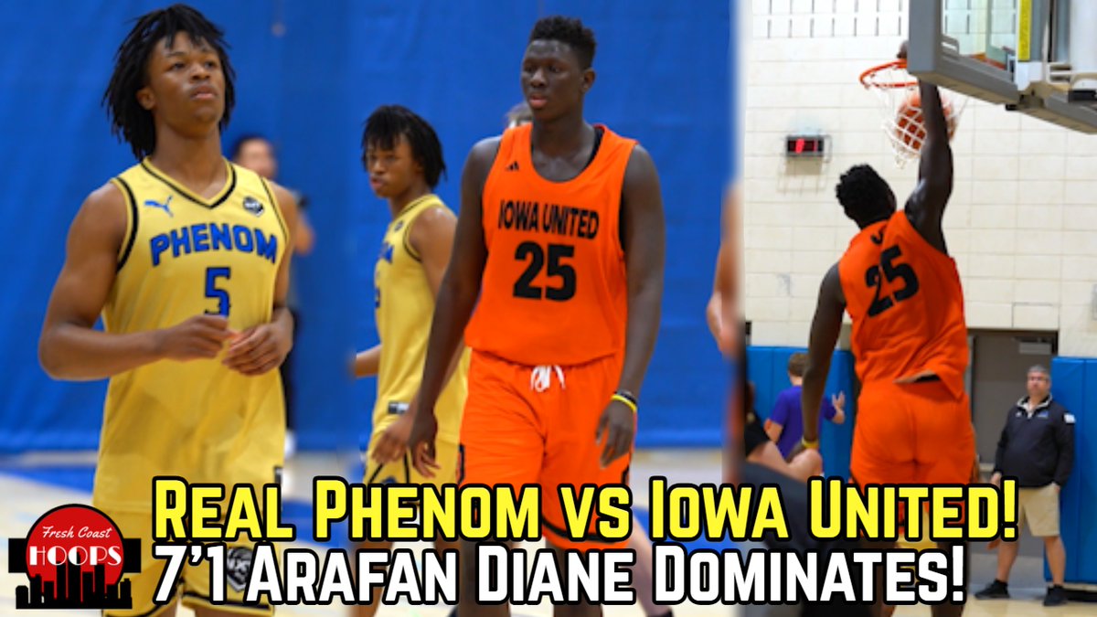 Fresh Coast Hoops (@freshcoasthoops) on Twitter photo New Video!
Real Phenom Takes On 7'1 Arafan Diane And Iowa United At The #PHBATL! <a href="/PHCircuit/">Prep Hoops Circuit 🏀</a>
Full video: youtube.com/watch?v=LuujfF… New Video!
Real Phenom Takes On 7'1 Arafan Diane And Iowa United At The #PHBATL! <a href="/PHCircuit/">Prep Hoops Circuit 🏀</a>
Full video: youtube.com/watch?v=LuujfF…