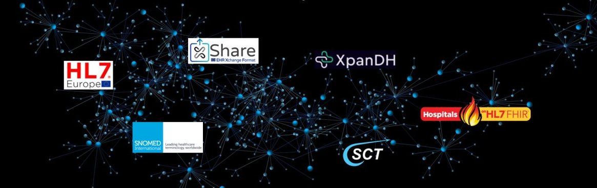 On 21 May, XpanDH, xShare, SNOMEDCT, HL7, and CSCT are hosting a hybrid meeting on semantics and health data interoperability at Sint-Pieter UMC, Brussels. Register now! ➡️ bit.ly/4auw9rw #HealthData #Interoperability