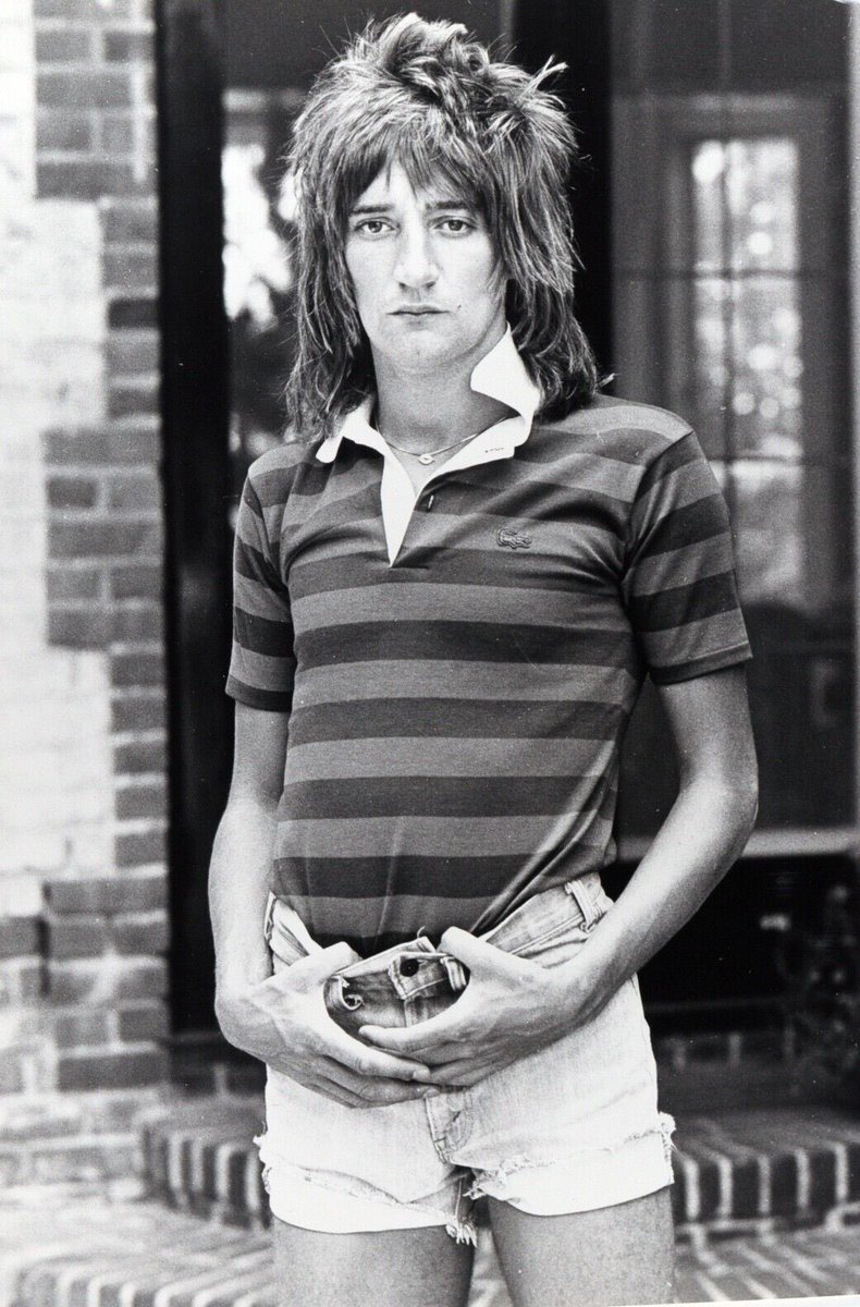 Rod Stewart’s first major solo success was his 1971 song “Maggie May” which recounted the true story of Stewart’s first sexual encounter with an older woman when he was 16, at the 1961 Beaulieu Jazz Festival. 
#rock #rodstewart #maggiemay