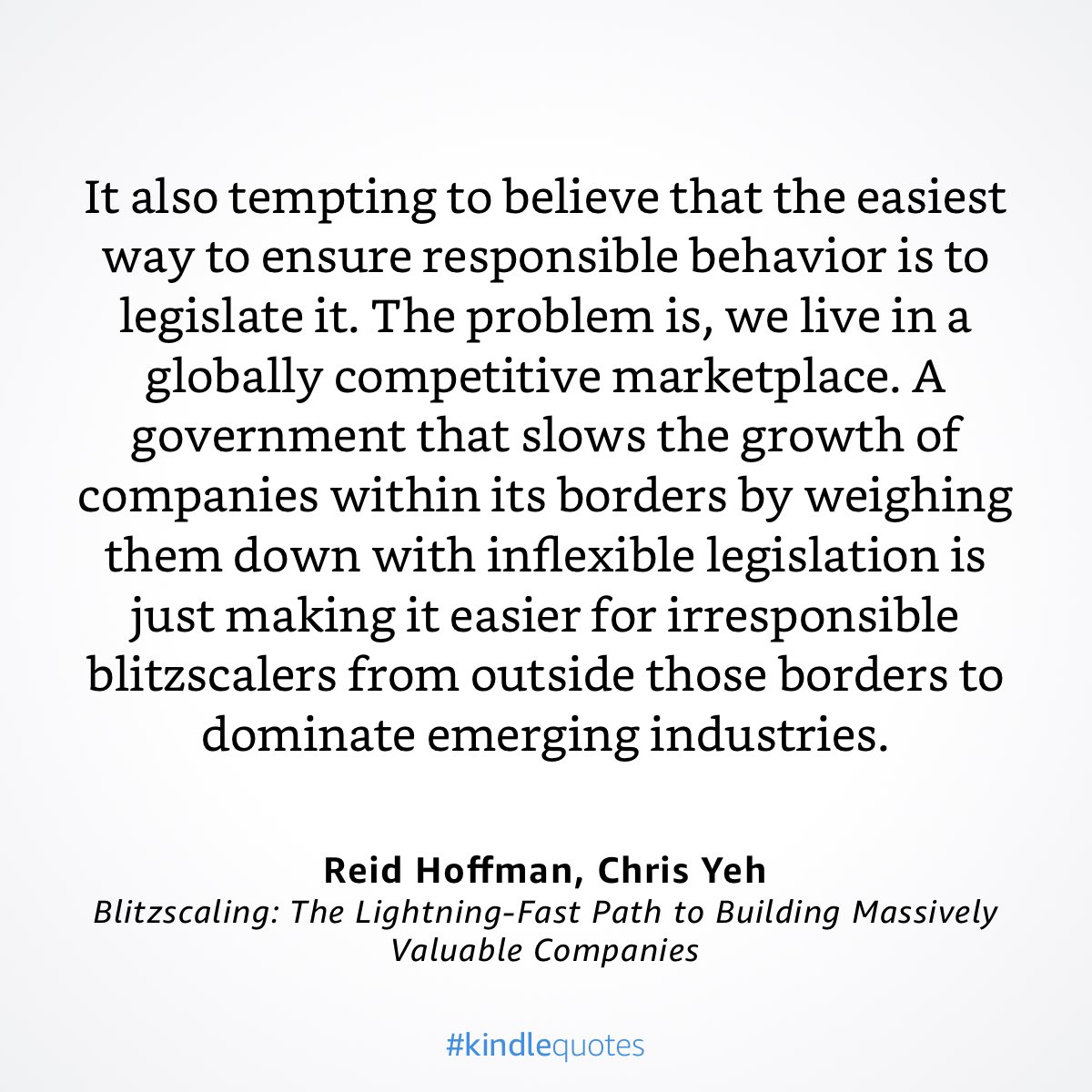 McNeillLance's tweet image. #AI is a #blitzscaling industry and this is why it will be difficult to regulate: 
⁦@reidhoffman⁩ ⁦@chrisyeh⁩  a.co/8KUZSAD