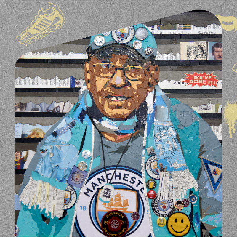 FootballMuseum's tweet photo. Nine supremely talented artists, representing their football heroes through various disciplines and media.

An exhibition on those people who have truly made their mark on the game, opening to the public on Friday 17 May.