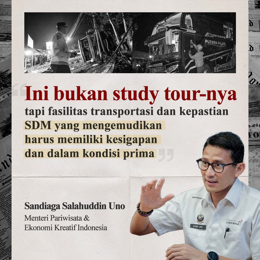 Sandiaga Salahuddin Uno tweet media