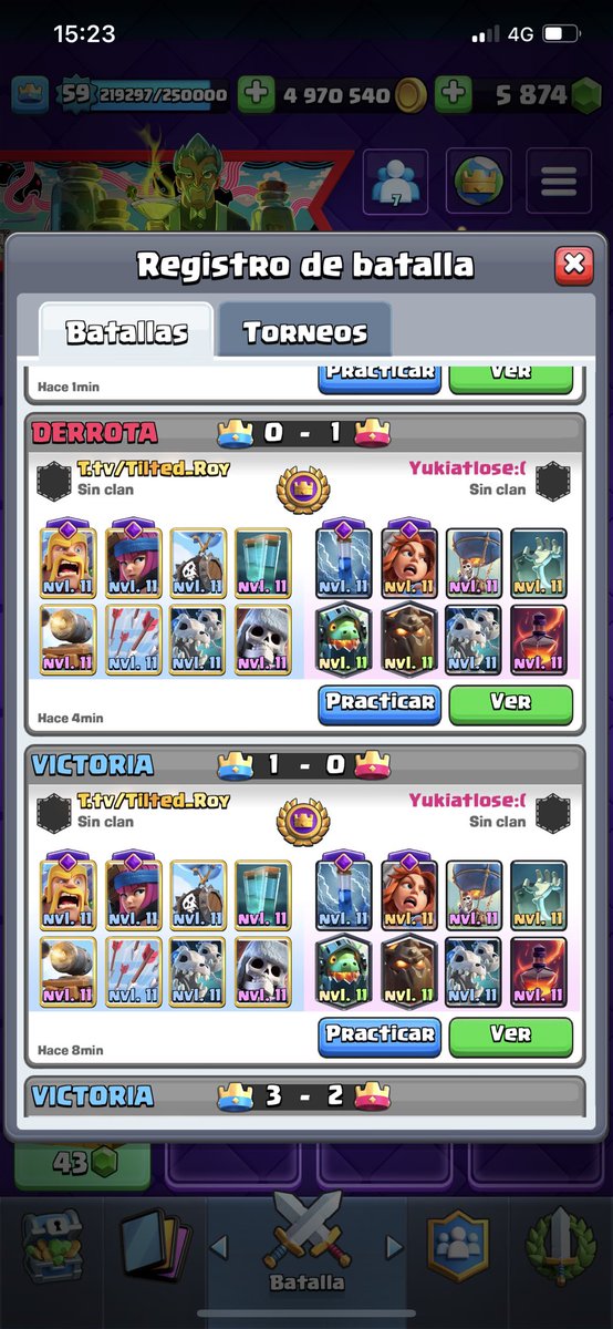 Tilted_Roy's tweet photo. Wtf is this? 😂 5 lava hounds in a row in global tournament, thanks @ClashRoyale ♥️ https://t.co/9UUwUhDKOU