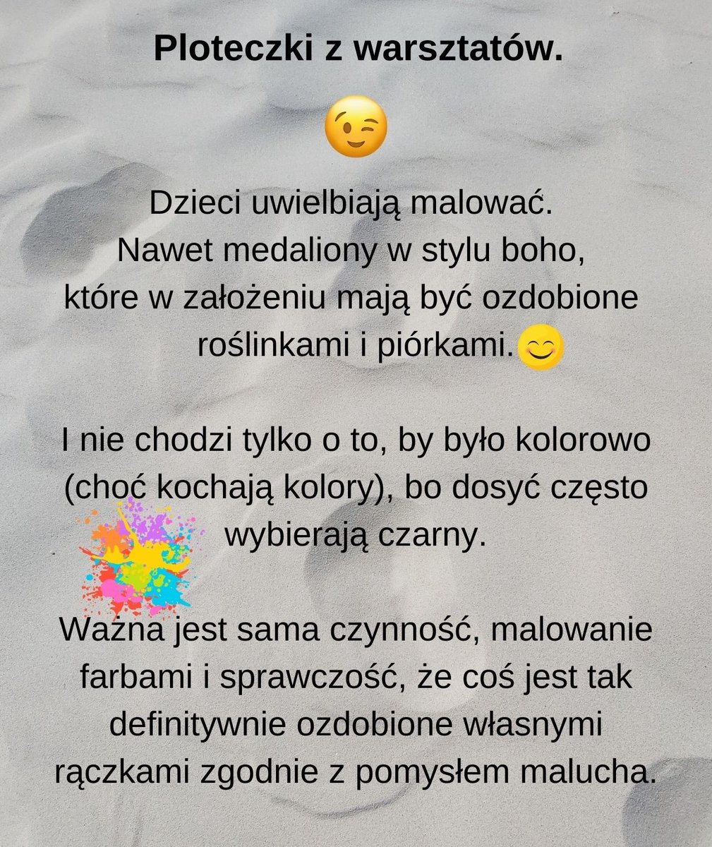 #warsztatydladzieci #warsztatydladzieciwarszawa #warsztatydladziecikrakow #warsztatydladziecilublin #warsztatydladzieciradom #warsztatydladziecilodz