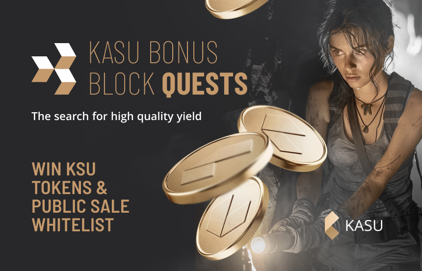 The Quest Continues! Join our new quest with @bonus_block for your chance to earn fully unlocked $KSU tokens, public sale whitelisting, and special prizes. Join the Kasu Quest here: faculty.bonusblock.io Simply link your wallet and follow the prompts. 🫡