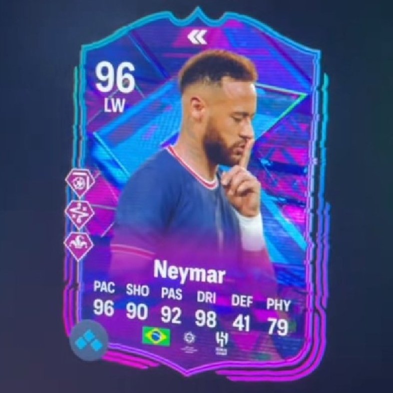 Hey @EASFCDirect.

I know half the playerbase got TOTY Messi and TOTS Mbappe, everyone's getting disconnected, the Middle Eastern servers are fried, the wrong Icons were in picks and #boycottEA is trending.

But release a Flashback Neymar SBC and all is forgiven. 😁