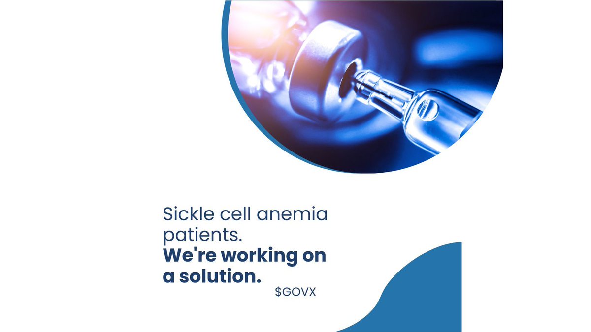 Some people would love to have a Covid shot that worked for them. #MVA #vaccine #technology #infectiousdiseases #sicklecell #immunocompromised $GOVX geovax.com