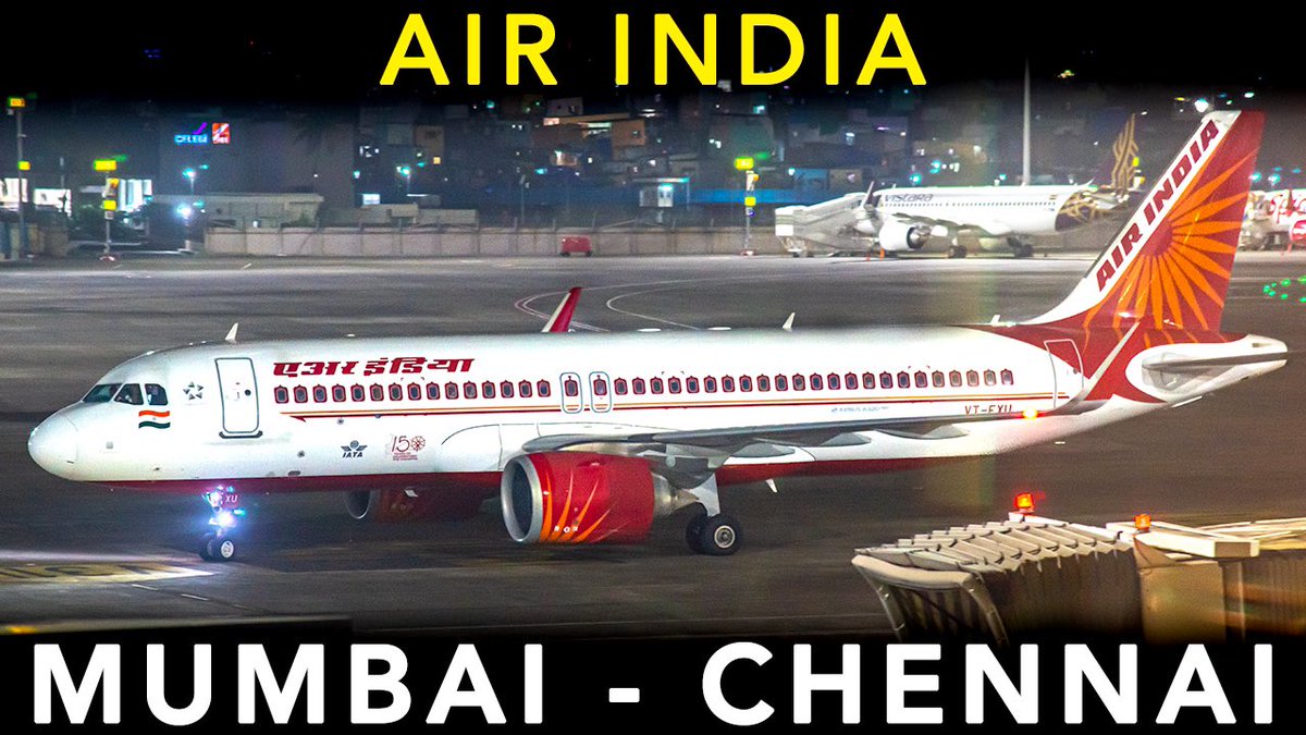 Here’s our latest YouTube video from onboard Air India’s A320 Neo flying from Mumbai to Chennai.

Bad seats + bland food along stunning night views making up for a poor flying experience

WATCH IT📺 youtu.be/rYTh26OGLtE?si…