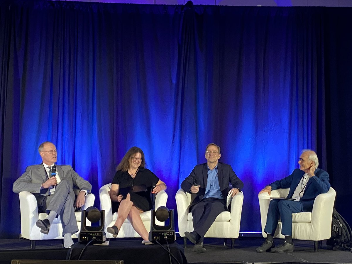 The power of science to advance better health &amp; system performance in a #LHS. Fantastic discussion at #CAHSPR24 w/ <a href="/SteiniBrown/">Adalsteinn (Steini) Brown</a> @kimchspr Rob Reid &amp; Denis Roy, including the intro of new:
✅ refreshed enriched #HSPR core competency framework 
✅ LHS Action Framework
💯🔥<a href="/CAHSPR/">CAHSPR</a>