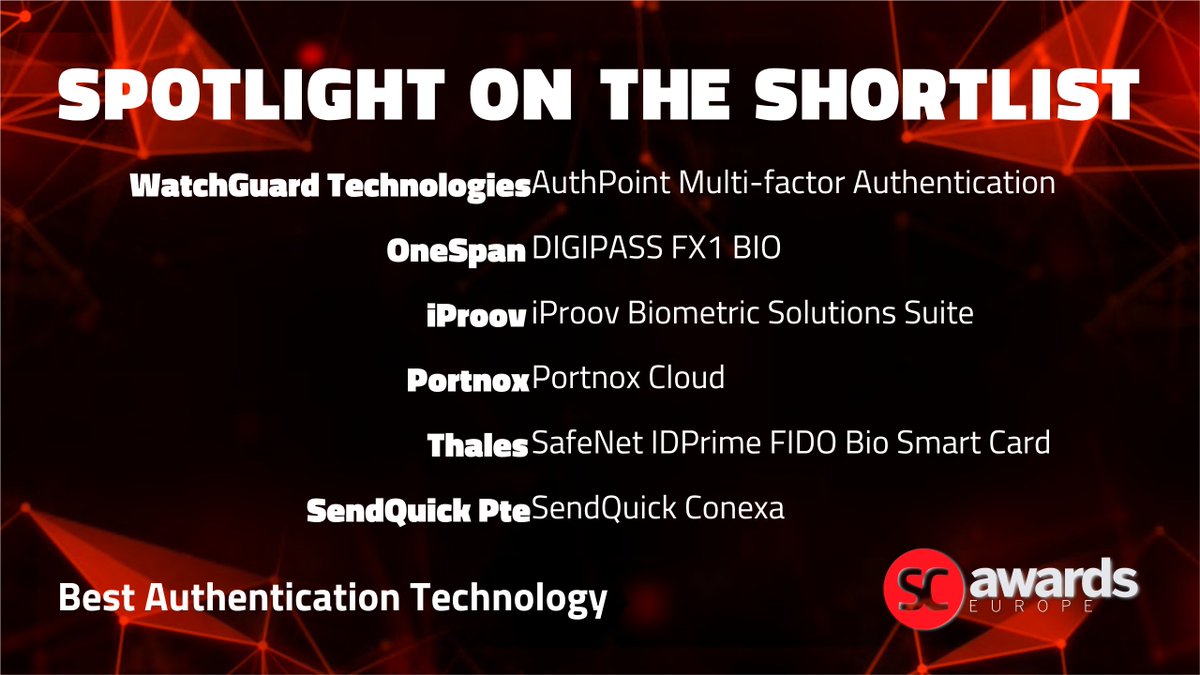 We are excited to shine a spotlight on some of our #SCAwardsEurope2024 shortlisted entrants 🌟 These entries are true testament to the great work being done in the cybersecurity industry. Join us in celebrating the shortlist and winners on 4 June 👉 shorturl.at/fGOPV