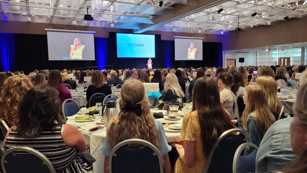 Cancel culture fail. 🎉

This is Bethany Hamilton's speech last week. She's famous for becoming a pro surfer in spite of losing an arm to a shark, but b/c she objects to men in women's surfing, TRAs tried to deplatform her.

The room was packed. Over 800 people PAID to see her.