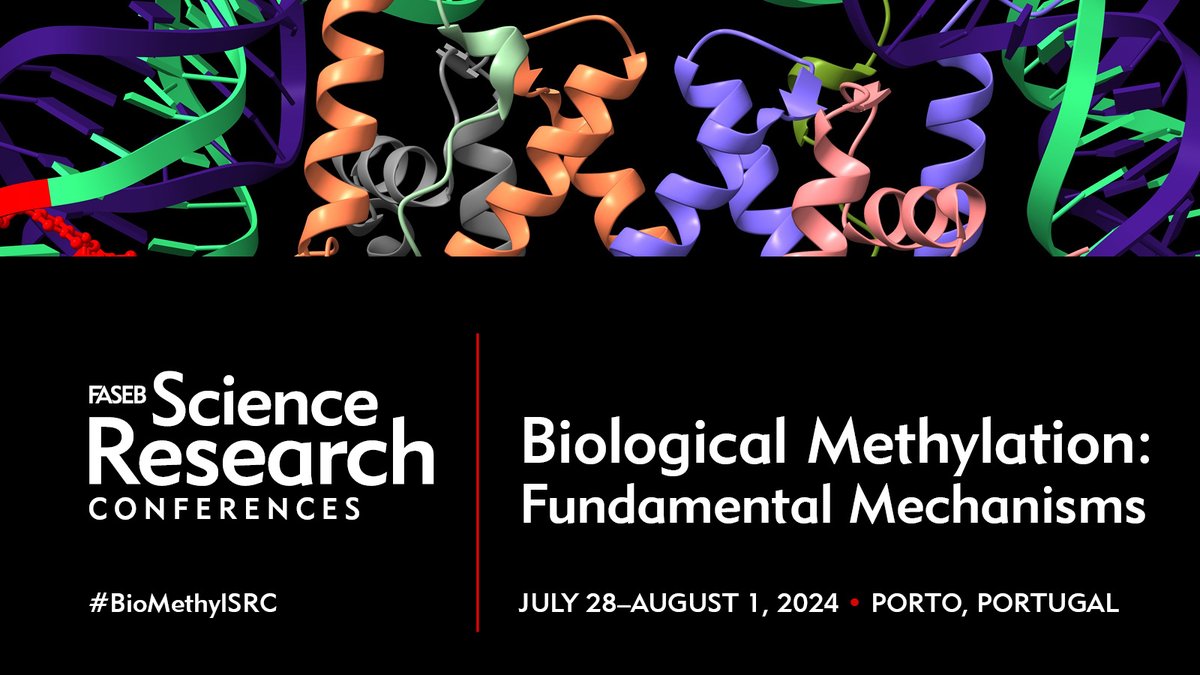Want to get your biological methylation research in front of people? Submit your abstract by June 2 and join organizers @DaviesLab_CH3, @DrBrianStrahl, @VanRechemLab, and Kai Ge in Portugal. Save your space for #BioMethylSRC now: hubs.ly/Q02w-V6G0