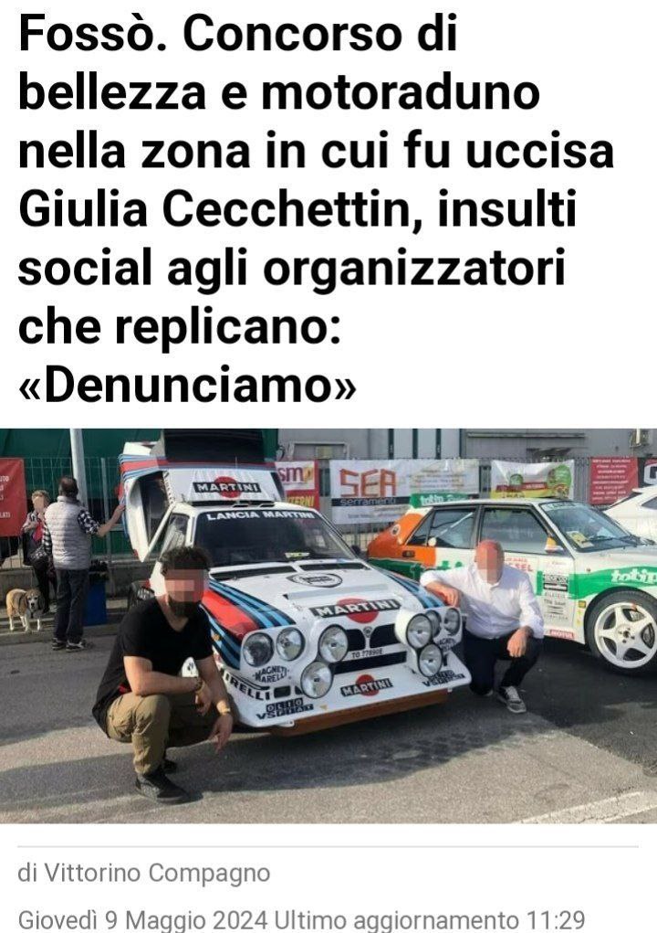 Mi sfugge.

Cioè, una grandissima testa di cazzo ha ucciso una ragazzina, tutti d'accordo, deve stare al gabbio coi comuni, possibilmente che abbiano figlie.

Ma quindi, nel paese, MAI più feste?