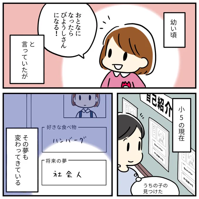 小さい頃は美容師さんになるって言ってたけど… 