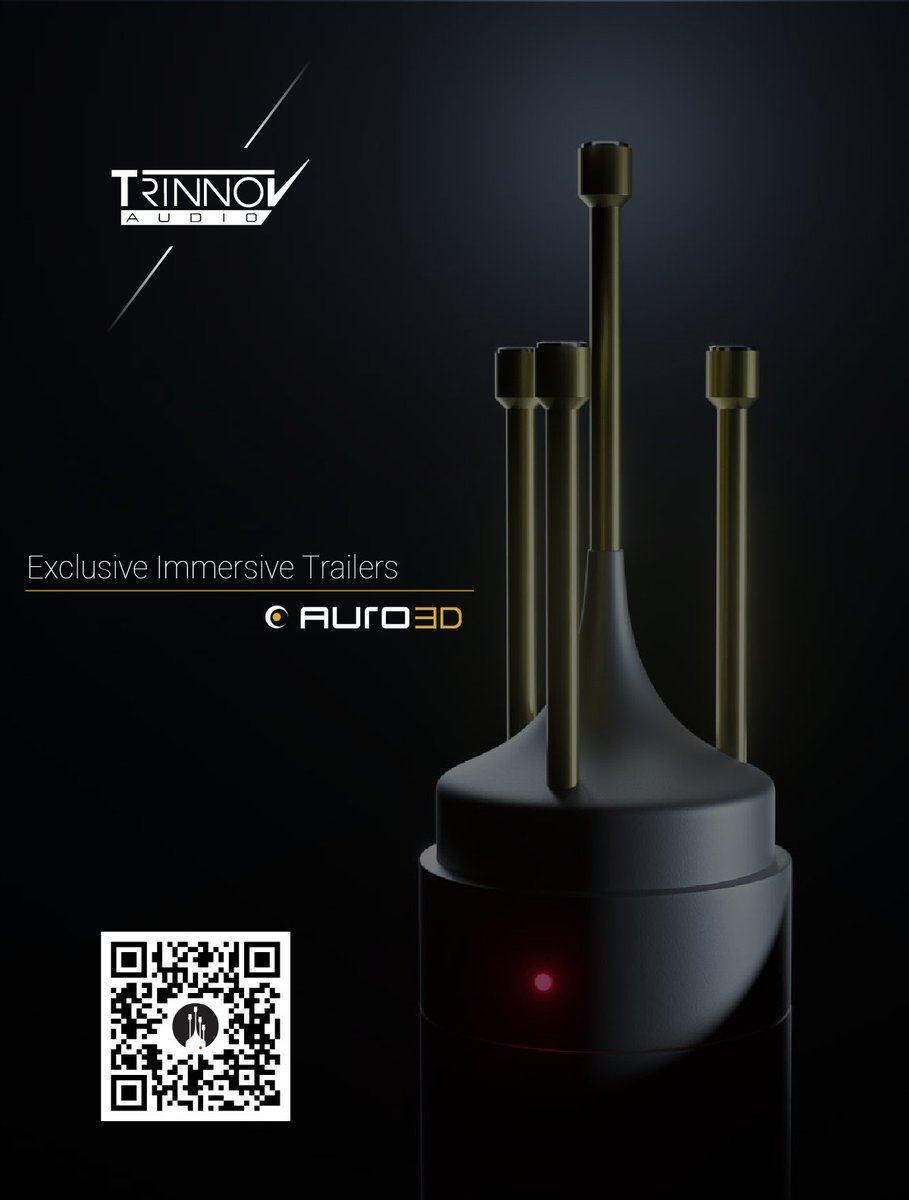 Spatial audio pioneer @Trinnov is known for giving the ultimate demo! Now, Trinnov’s demo trailers Music Machine 1 & 2 and more are available in AURO-3D.  Not to be missed for any immersive fan. hub.trinnov.com/trailers

#AURO3D #immersiveaudio #audophile #avtweeps #cedia