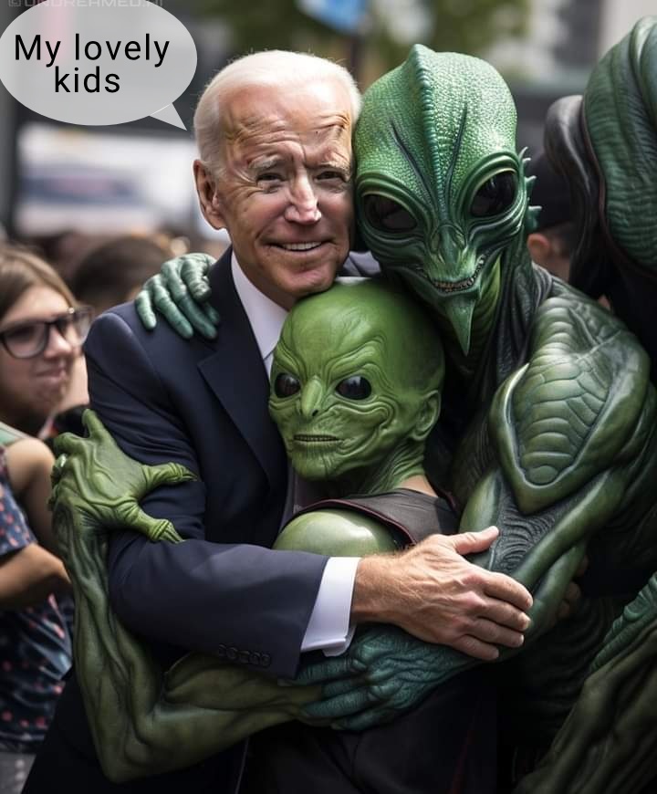 Trollfabriker så töntigt!!! Joe Biden har Area 51 fabriken, där kan vi snacka påverkan från riktig intelligens..