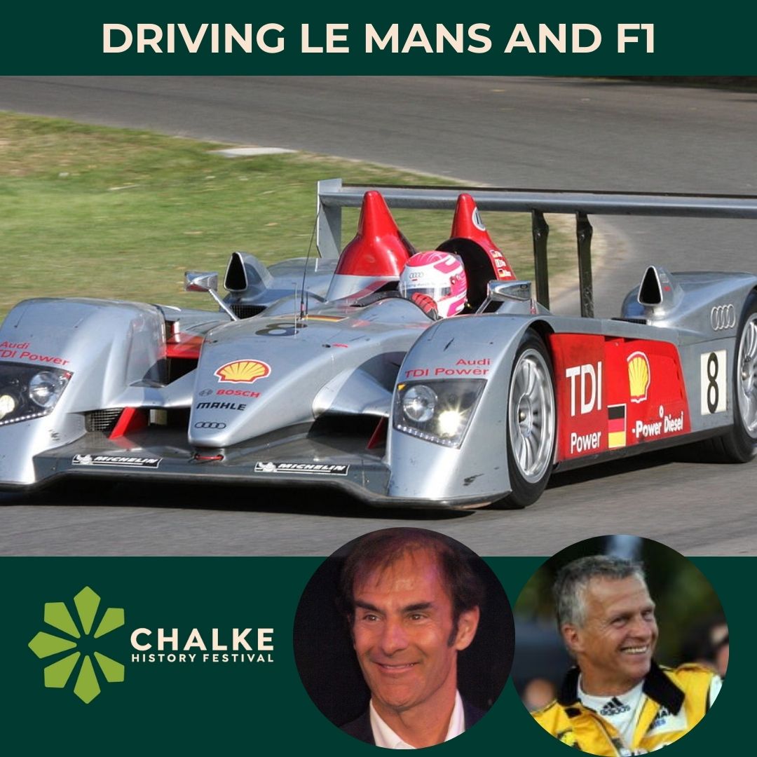 Fans of #Formula1 & the 24 Hours of Le Mans - we're bringing two #motorsport legends to the festival stage - included in your day ticket! Emanuele Pirro, the former F1 driver & 5-time Le Mans winner will share the spotlight with Dutch racing car driver Jan Lammers. #GrandPrix