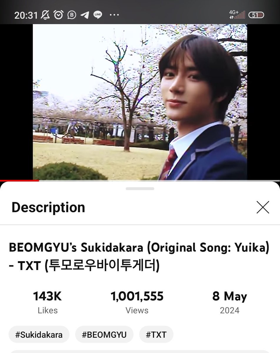 HAPPY 1M VIEWS FOR BEOMGYU SUKIDAKARA COVER 🥳🌸😍

🔗youtu.be/p_KgZkvdFYk?si…

BEOMGYU SUKIDAKARA COVER
#BecauseILoveGYU 
MOAのヒーロー、ボムギュ