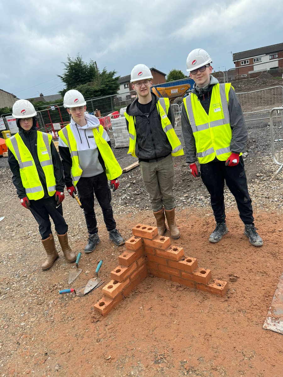 Tigers Construction Academy (@tigersconstacad) on Twitter photo Today we started a #ConstructionTasterGroup in <a href="/WDCouncil/">West Dunbartonshire Council</a> in partnership with <a href="/morrisonbuilds/">Morrison Construction</a> 🧱🦺
The #bricklaying went down a treat with the young people and our trainers Adele and Thomas had a great day too😃 Today we started a #ConstructionTasterGroup in <a href="/WDCouncil/">West Dunbartonshire Council</a> in partnership with <a href="/morrisonbuilds/">Morrison Construction</a> 🧱🦺
The #bricklaying went down a treat with the young people and our trainers Adele and Thomas had a great day too😃