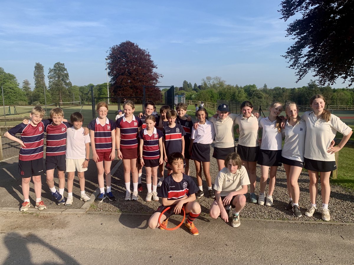Well done to the Port Regis tennis team, who came together for a top evening of matches against @sandroyd_school last week. Huge thanks to Sandroyd for hosting and to Mr Humphrey and our brilliant tennis coaches for their mastery and support. #portregis #tennis #prepschoolsport