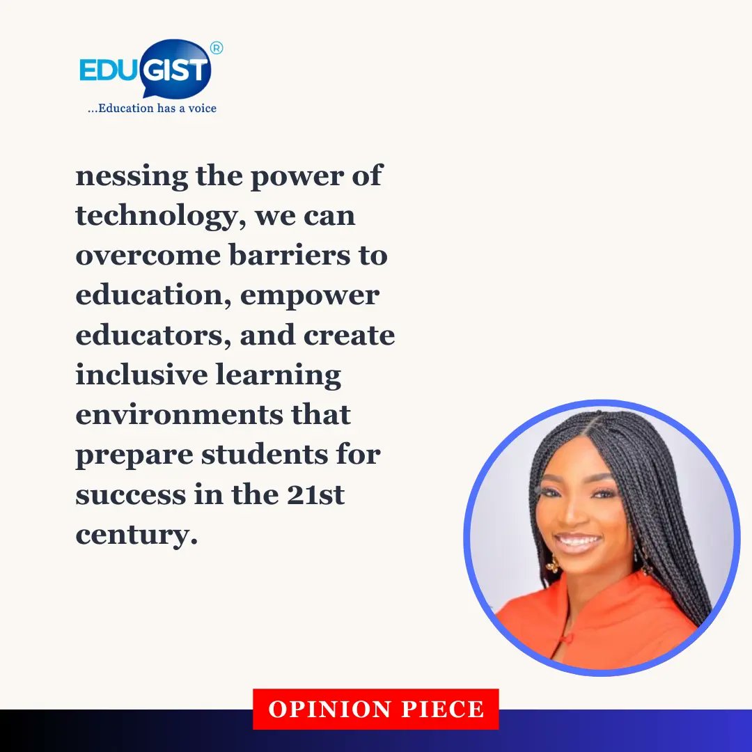 From breaking down barriers to fostering global collaboration, Victoria Ogunlade-Ajise explores the impact of #EdTech on education worldwide. 

#DigitalTransformation #auspol #GlobalEd