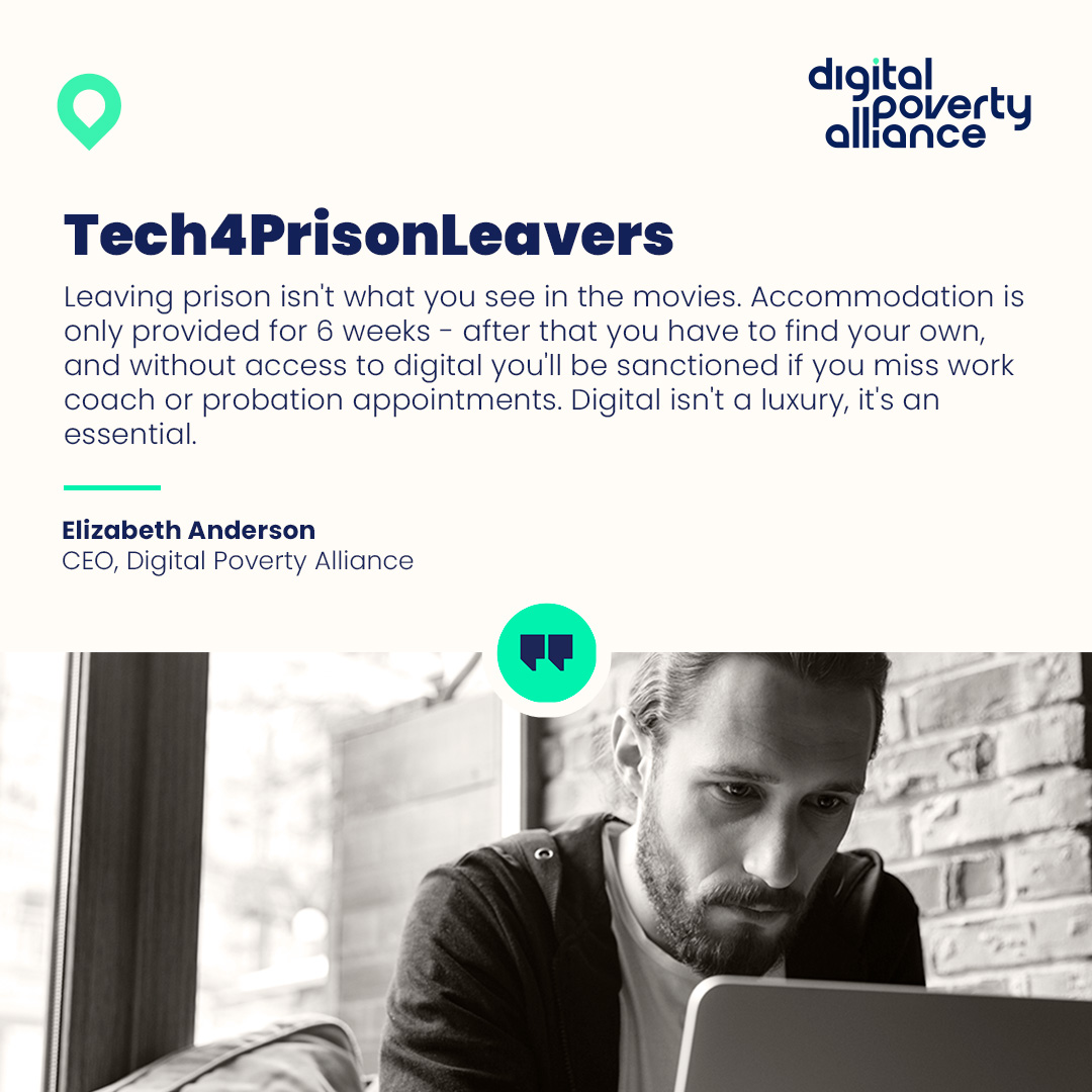 Former prisoners face a significant challenge upon re-entering society: a rapidly evolving digital landscape that they are often unprepared for. The DPA's Tech4PrisonLeavers project addresses this critical issue. Read our new white paper here: shorturl.at/moMT9. #Tech4All