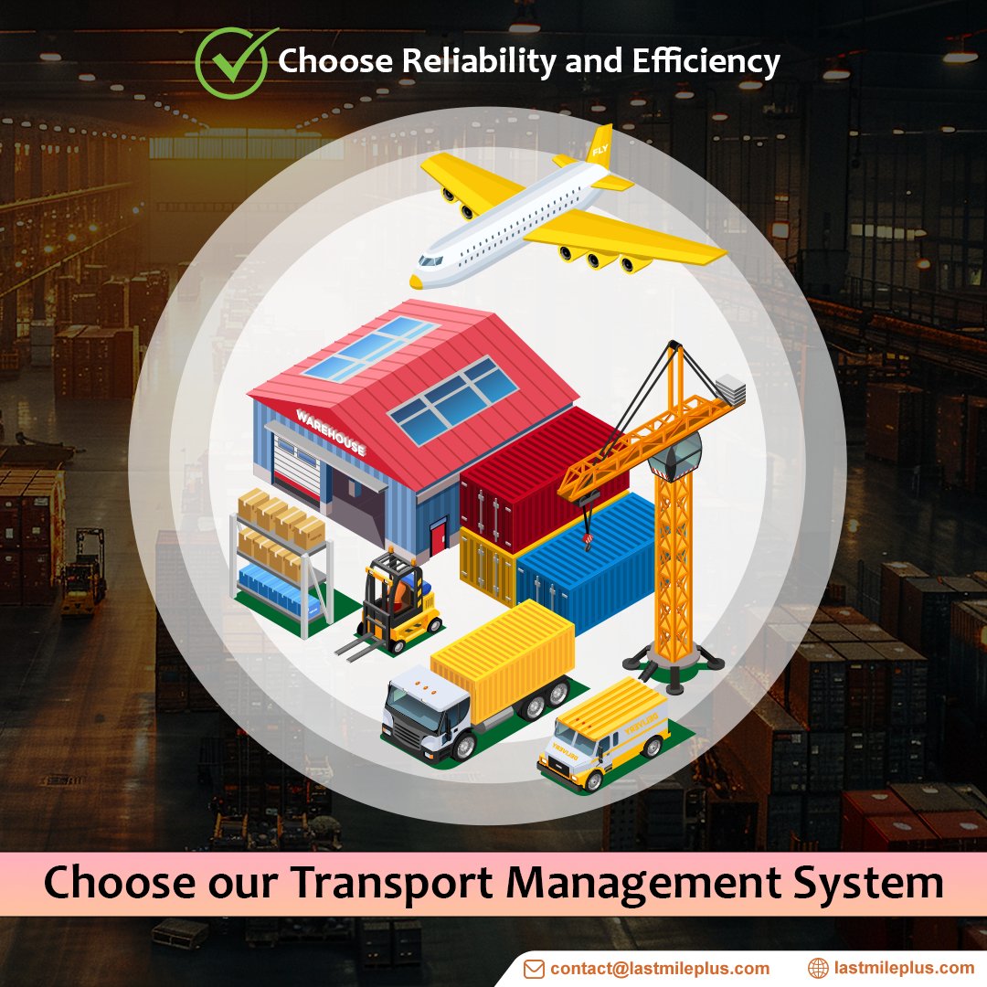 Our reliable and user-friendly #transportmanagementsystem can streamline #delivery  processes and ensure on-time delivery efficiently. Let's connect to discuss the scope of #lastmileplus for your courier company. 🚚💼✉️