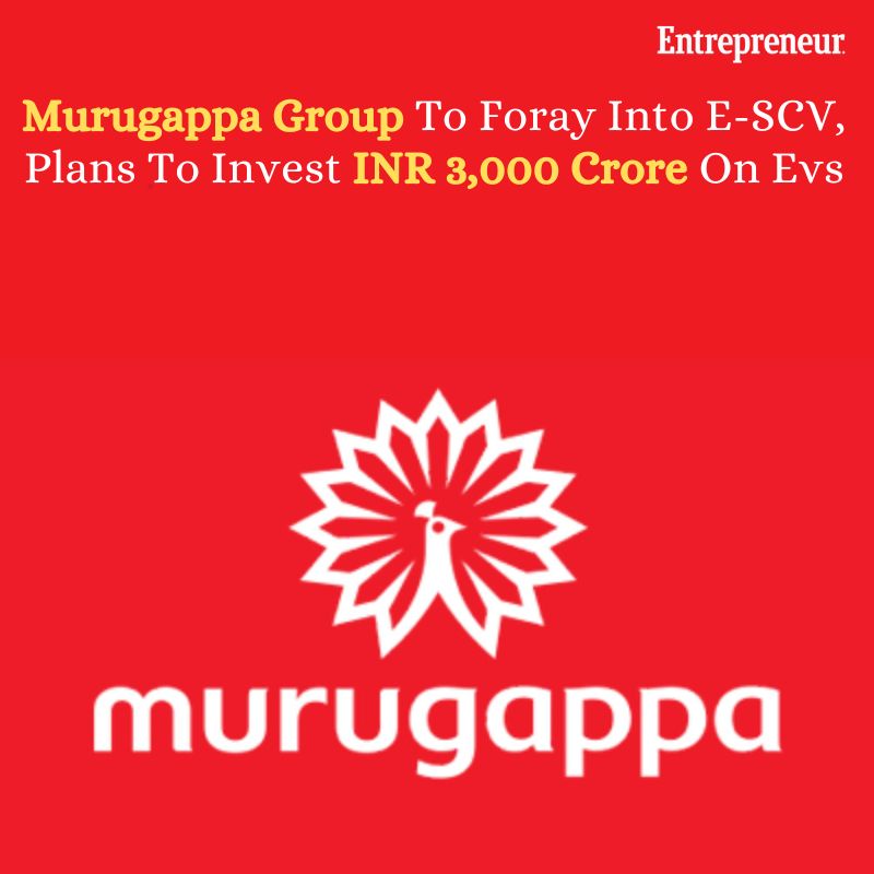 Murugappa Group To Foray Into E-SCV, Plans To Invest INR 3,000 Crore On Evs
Read more:- entrepreneur.com/en-in/news-and…

#MurugappaGroup #E-SCV #EVs #ElectricVehicles #MobilitySolutions #TechnologyNews #InnovationInMobility #SustainableTransport #FutureOfMobility #AutomotiveIndustry