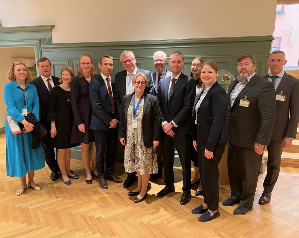 As part of 🇸🇪 #NB8 chairmanship 2024 we are proud to host a meeting of Nordic-Baltic ADN directors. Discussions on current security challenges as well as opportunities for even closer cooperation. A lot of common ground, but also much to learn from each other's perspectives.