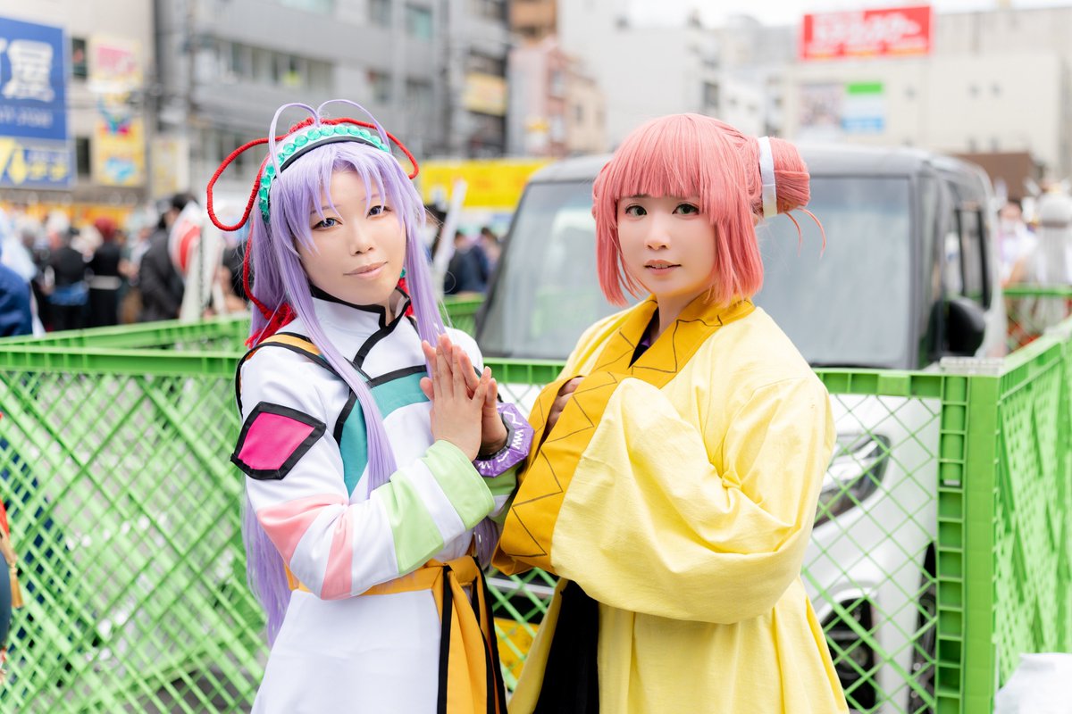 cos_shicha's tweet photo. まもって守護月天！

小璘 ▶︎▷ @hachi_same_yaya 
璃珠 ▶︎▷ @cos_shicha 

 Tnx ▶︎▷ @Photographer_08 おやさん

 #ストフェス  #ストフェス2024 
 #日本橋ストリートフェスタ  #NSF2024 https://t.co/q13f4L6GOW