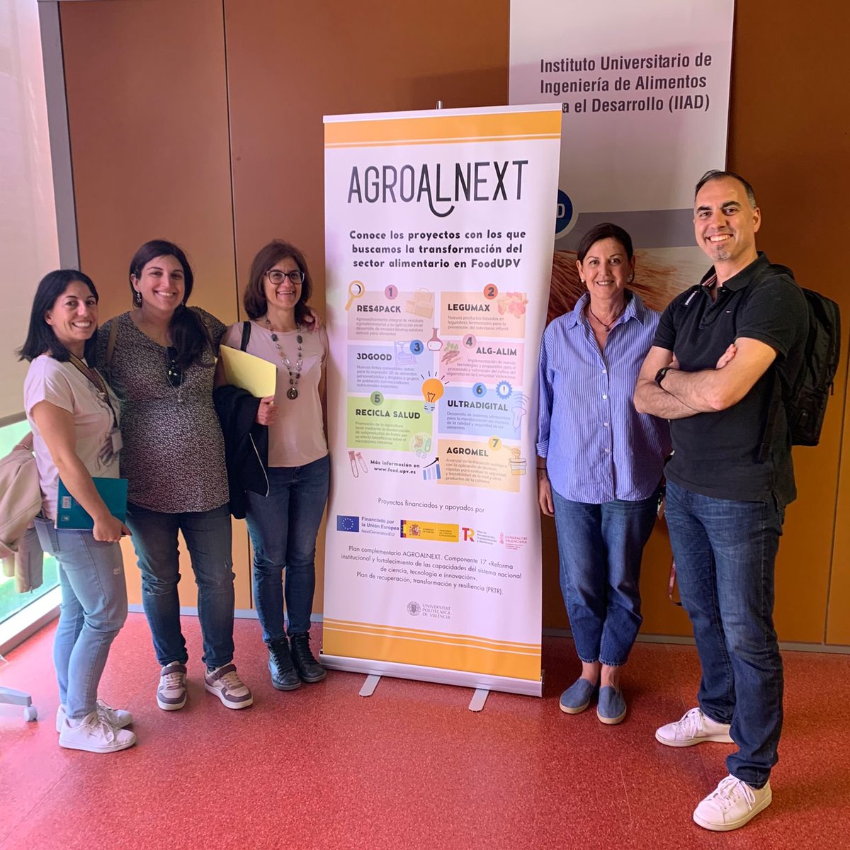 Reunión de colaboración en el marco de la convocatoria @agroalnext_GVA entre @bionutest y el grupo de la Dra. Ana Andrés de @foodupv. Ambos grupos participan en la convocatoria con sus proyectos #BEFERMED y #LEGUMAX. ¡Unimos lazos en torno a las fermentaciones en fase sólida!