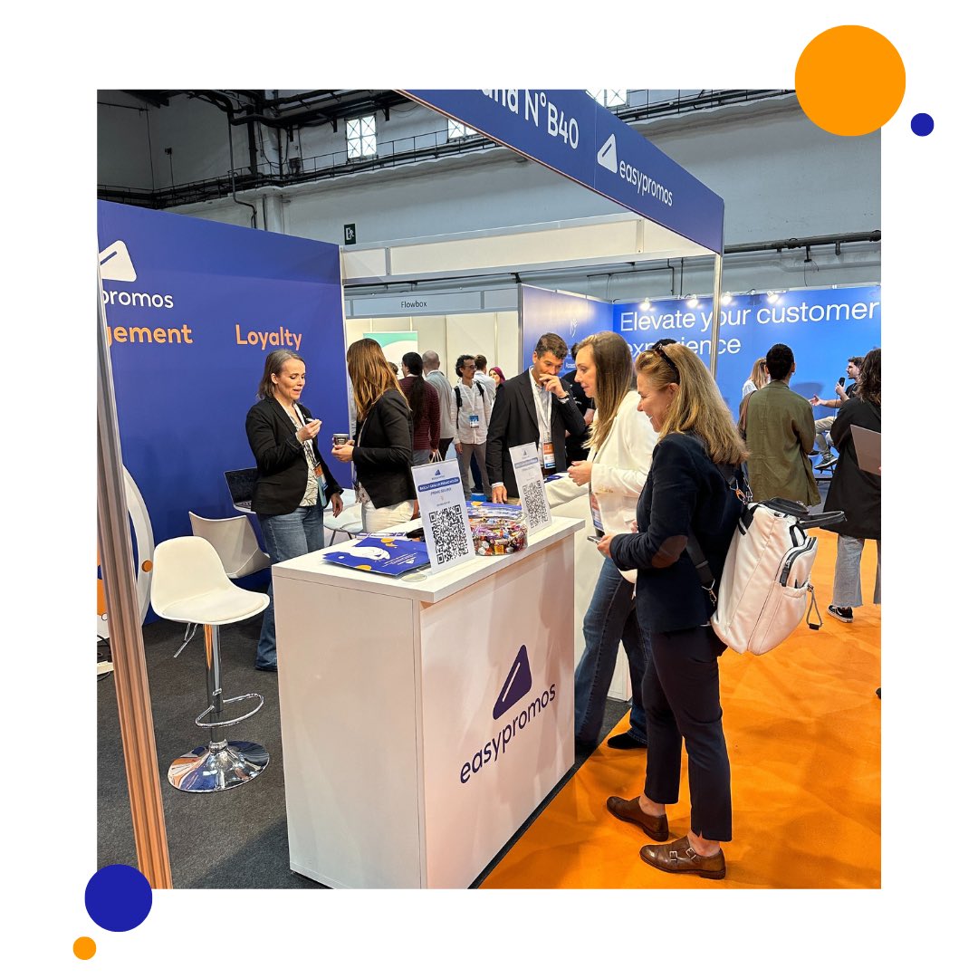 Easypromos's tweet photo. 📣¡Gracias a todos los asistentes que nos han visitado en el stand de #eshowbcn!🙌👏
Nos ha gustado mucho hablar con todos vosotros y poder explicaros nuestra plataforma y herramientas.
#easypromos #plataformadigital #barcelona #marketingdigital #engagement #loyalty #captaciondeleads