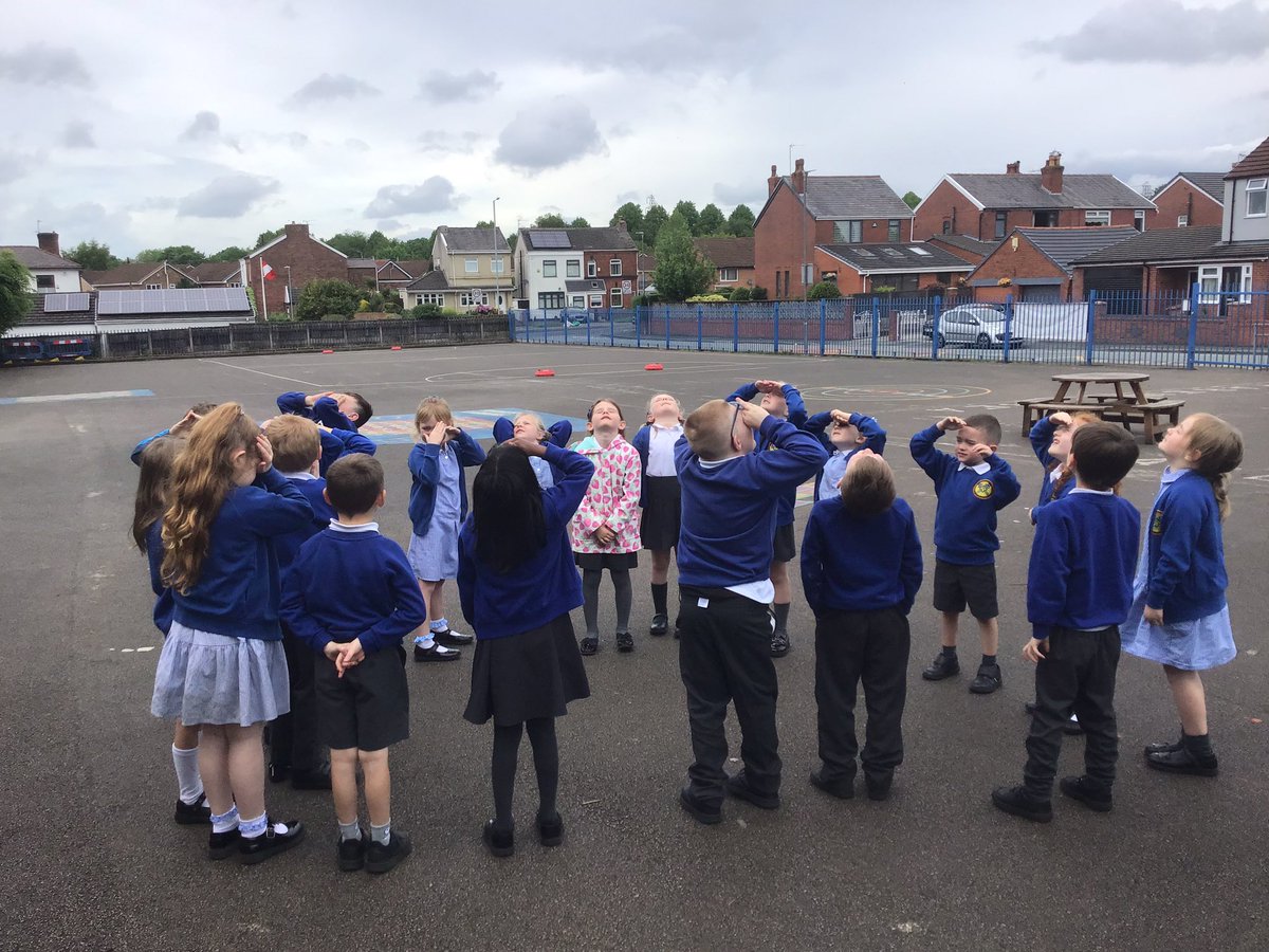 We listened to the scripture ‘Promise of the Spirit and the Ascension’ (Acts 1:1-11). We went outside to look up at the sky and discussed how do they feel and how did Jesus feel? #religiouseducation #year1 #theascension @StPPPrimary