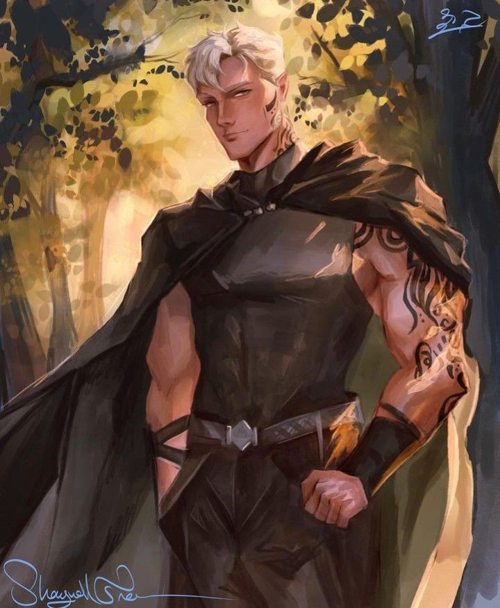 Os braços enormes, q cara de safado, te amo Rowan Whitethorn fofoqueiro Galathynius te amo mto
🎨:shayndl_art