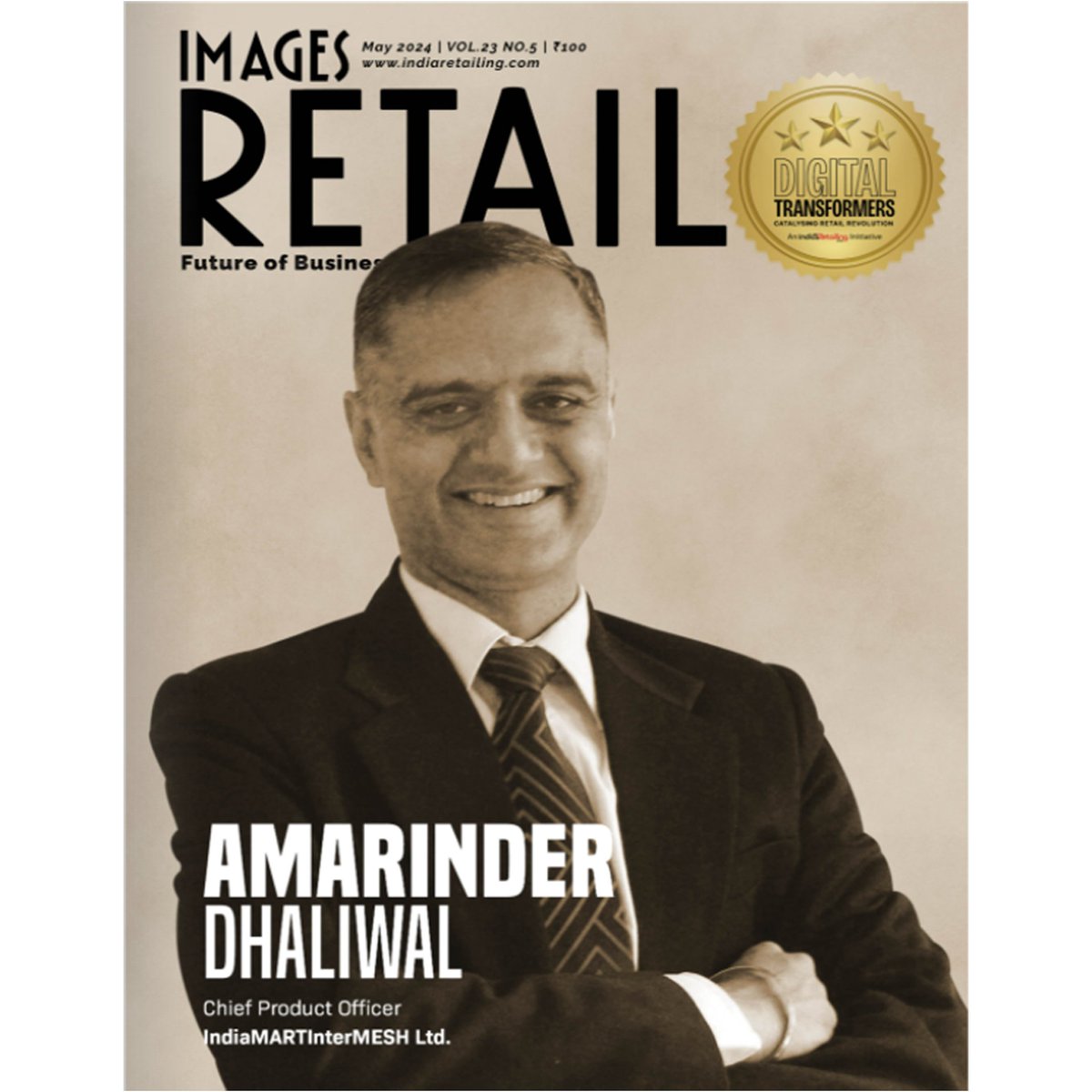 Elated to announce that our CPO, <a href="/amarinderd/">Amarinder</a> has been featured as the leading Digital Transformer in <a href="/imagesretailme/">IMAGES RetailME</a>! To get more insights on his experience, and his tech mantras, read more at: clubm.in/flipbook/image…