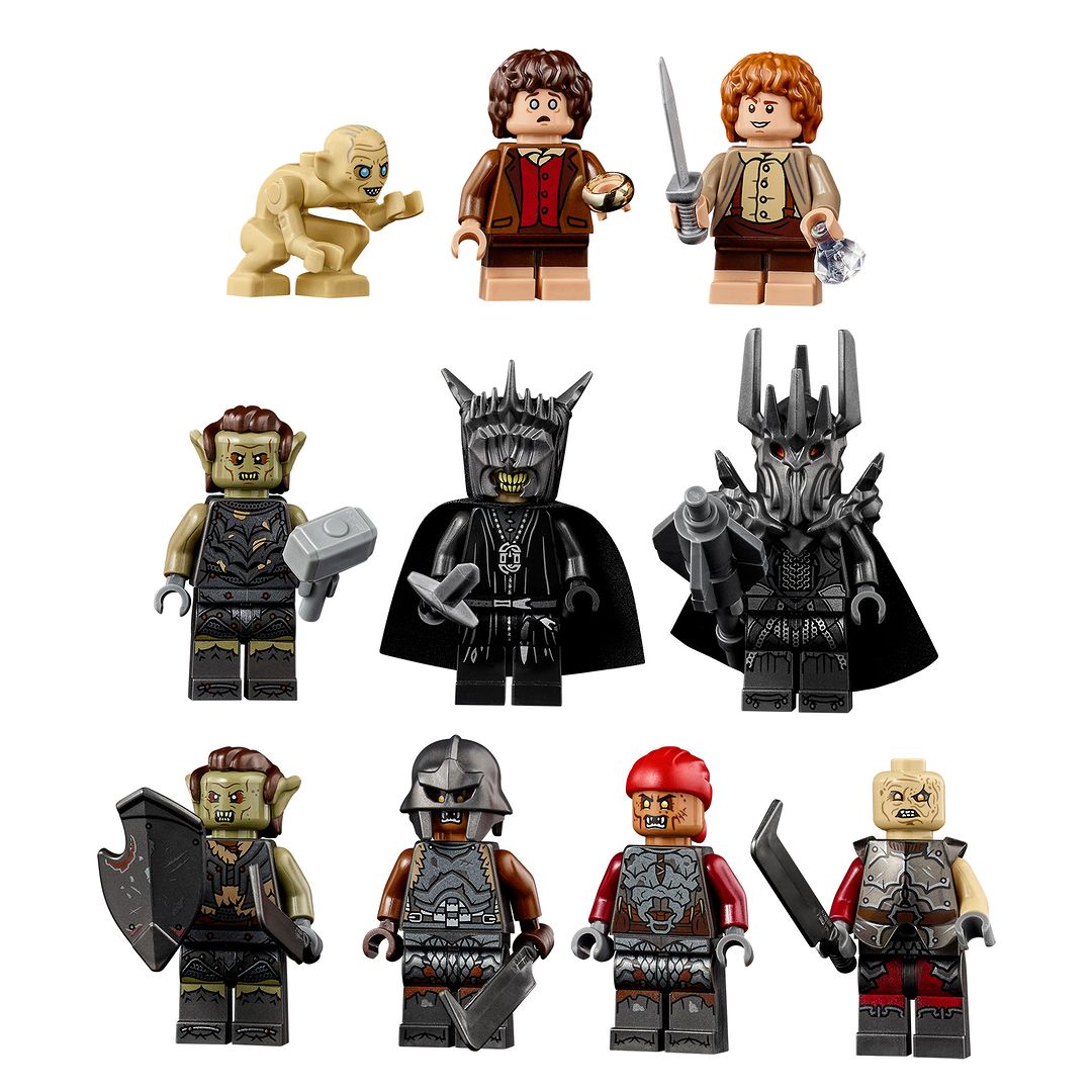 Every new LEGO Lord of the Rings Barad-Dur Minifigure! #legonews #legoleaks #lego #lotr