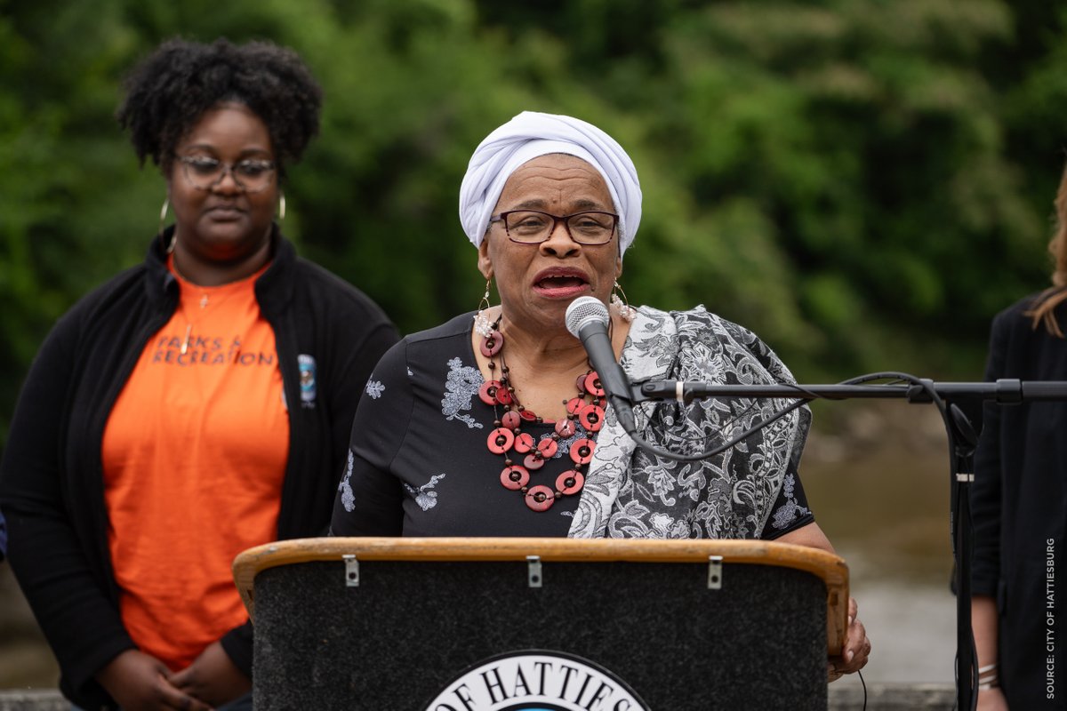 In addition to celebrating #InfrastructureWeek and #PoliceWeek, we also announced a $2.2M grant from the MS Outdoor Stewardship Trust Fund for the continued development of Gordon's Creek yesterday.

To learn more, visit hattiesburgms.com/news-updates/h…
