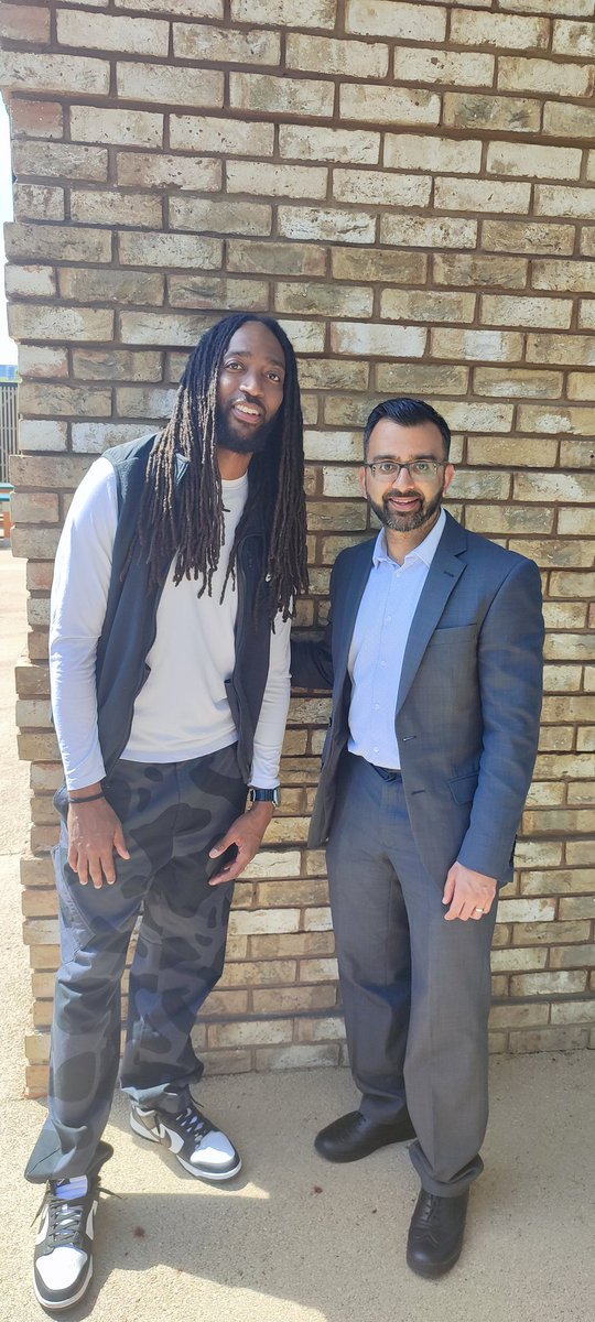 A pleasure to meet Daniel. He is the grandson of Brent legend Dorman Long. Dorman was the first black leader of Brent Council and served 33 years on the Council.