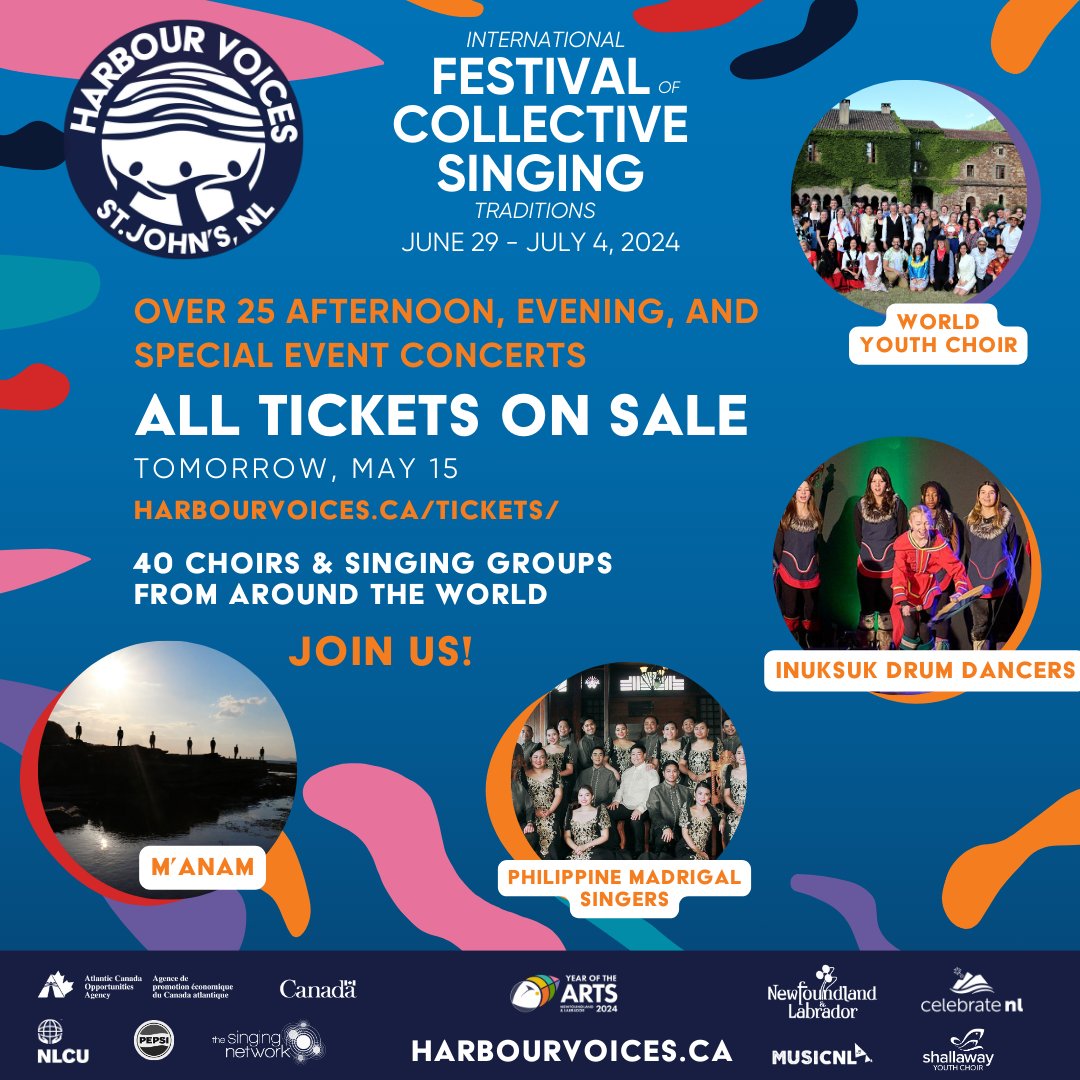 🎟️ ALL Concert Tickets on Sale Tomorrow (May 15) 🎟️

Get tickets at harbourvoices.ca/tickets/