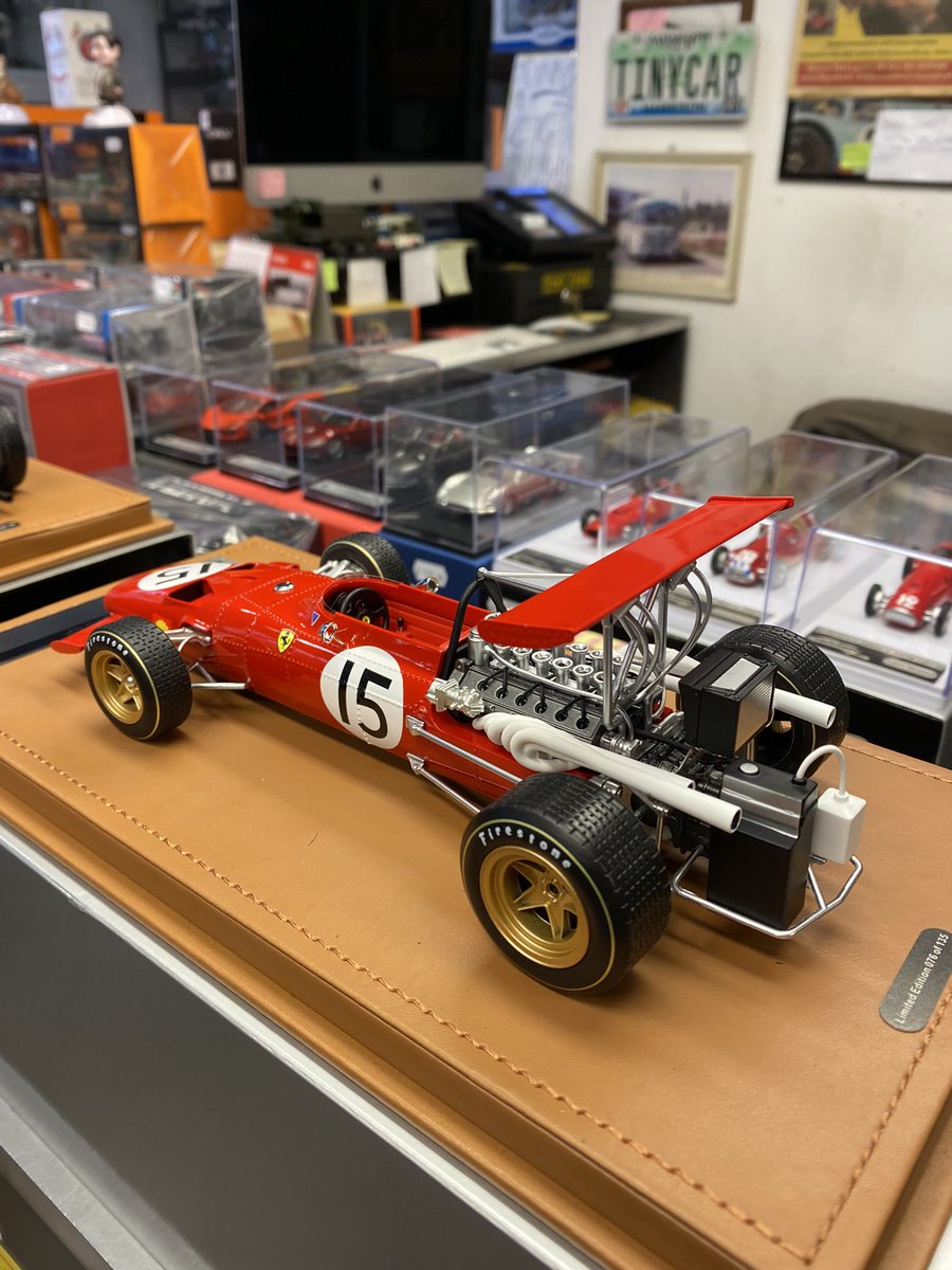 Ferrari 246P F1 1960 Richie Ginther e F312 F1 1969 Chris Amon Tecnomodel Scala 1:18 #tinycars #scala118 #ferrari #f1 #scalemodel #ferrarif1 #racingcars