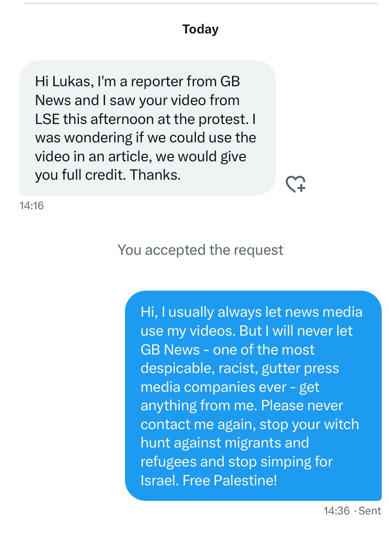 lslothuus's tweet photo. GB News get lost https://t.co/Wl27hLYXw5