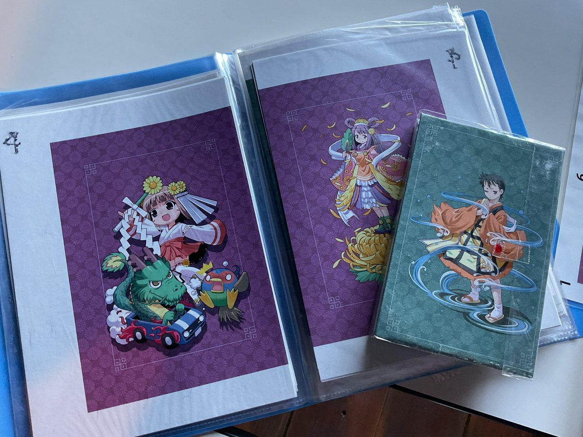 5月26日の御朱印帳手作り体験会 午後の部では、ミーコのデザインの御朱印帳が作れます 参加費1500円