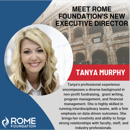Meet our new Executive Director at DDW! @murphy_tan12221, MA.Ed. brings a wealth of expertise to the role of Executive Director of the Rome Foundation as an accomplished educator, director, and leader with a 30-year tenure within higher education, spanning various domains.