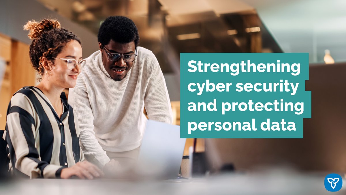 #ICYMI: Our government is taking bold steps to strengthen cyber defences and foster trust in the public sector. Together, we’re building a safer digital future for all Ontarians. Learn more: news.ontario.ca/en/release/100… #Ontario #OnPoli