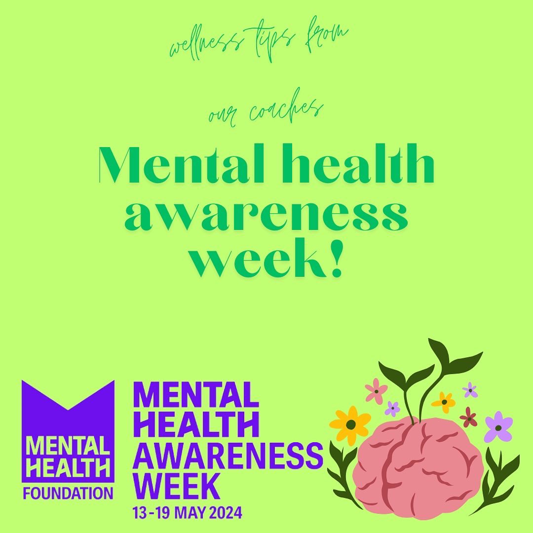 This week is mental health awareness week! 💜 This years focus is all about movement and moving your body to support your mental health. We asked some of our coaches & managers in our #UKPATHS team what they do to support their mental health and well-being! #Wellnesstips