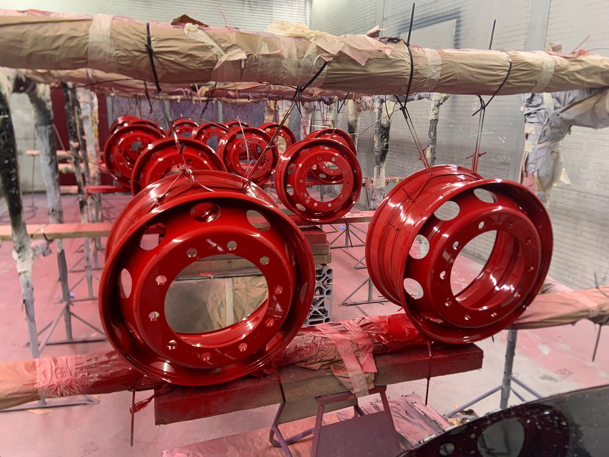 Takes almost as long to hang these as it does to paint them!