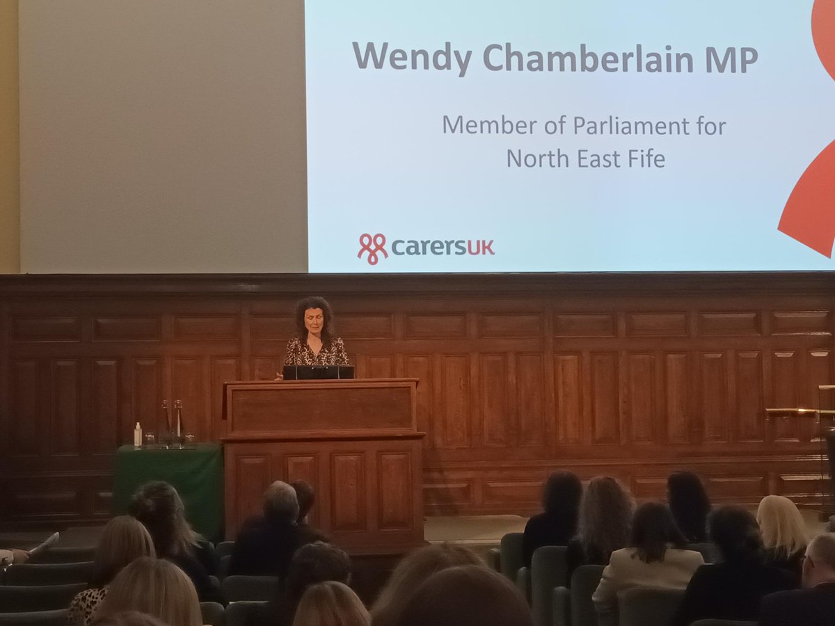 Wendy Chamberlain MP is shining a spotlight on the Carer’s Leave Act that recently came into force. The Act started its journey as her Private Members Bill and has now given new rights to up to 2.3 million people juggling work and unpaid care. #CarersUKFutureOfWork