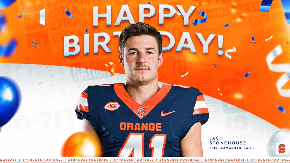. ⁦@_JackStonehouse⁩ Enjoy the day great job in the class this semester. Keep flipping the field! 🍊 🎯