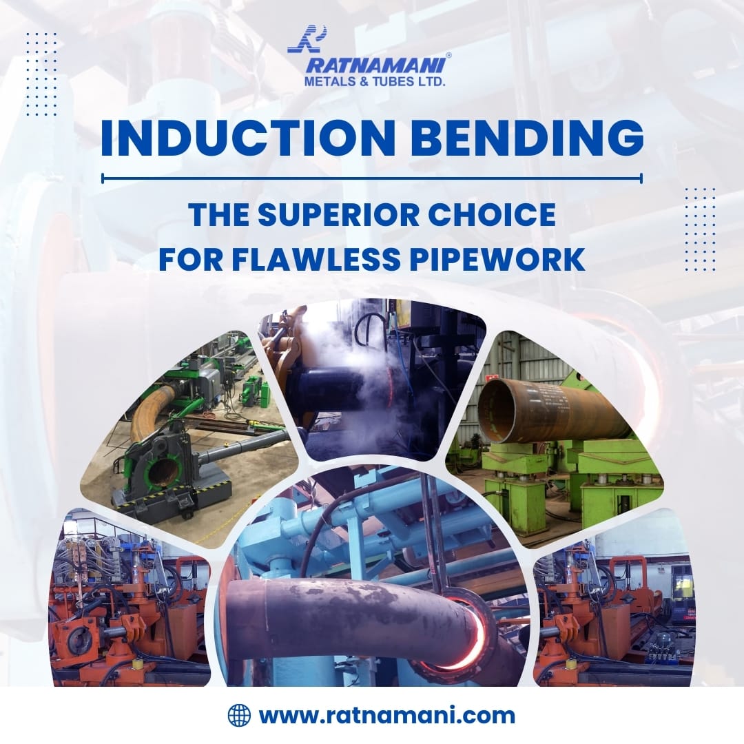 Embrace the future with Ratnamani Metals & Tubes! Opt for our induction-bent solutions to elevate your projects. 

#InductionBending #SuperiorQuality #ProcessingFlexibility