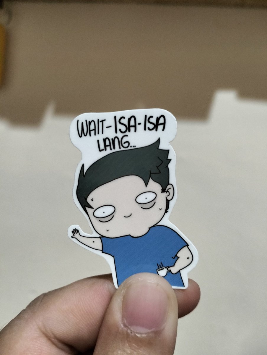 Thank you @sskaitcomics ! Will definitely paste this sa office laptop para aware silang I'm just a human being. Hehe 🥴